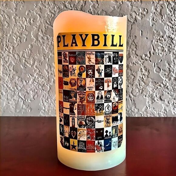 Other - *30off3* Broadway Musical Theater Flameless Candle withTimer